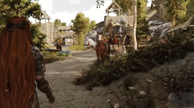 Skyrim scene