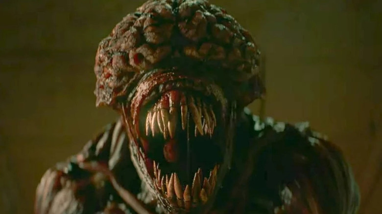 A licker snarls in Resident Evil: Welcome to Raccoon City