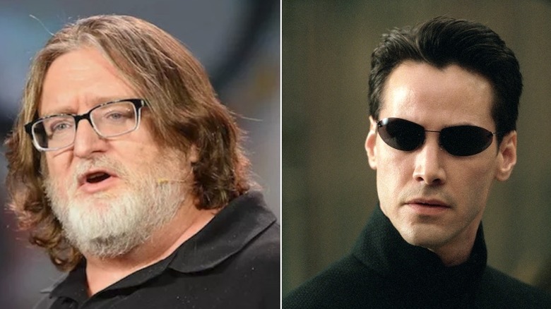 Gabe Newell/The Matrix