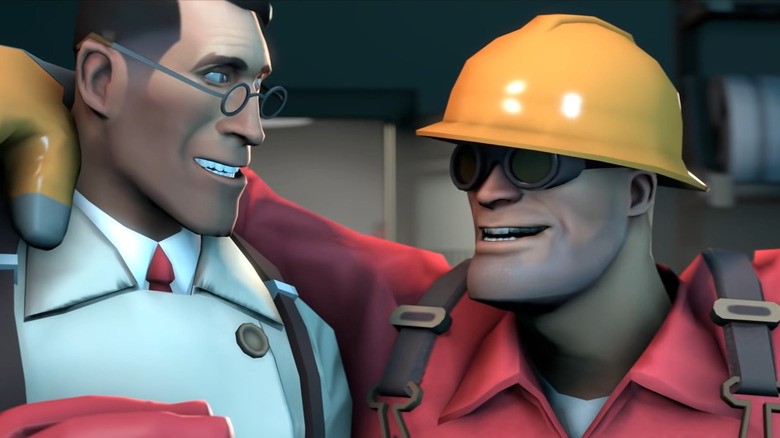 TF2 medic and Engineer