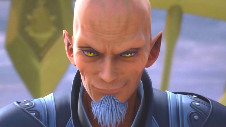 Xehanort smirks