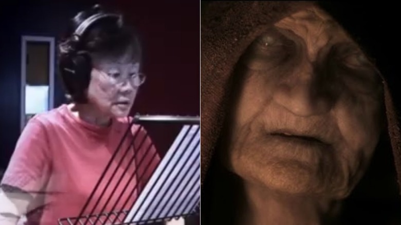 Pik Sen Lim (left); unnamed narrator from Dark Souls