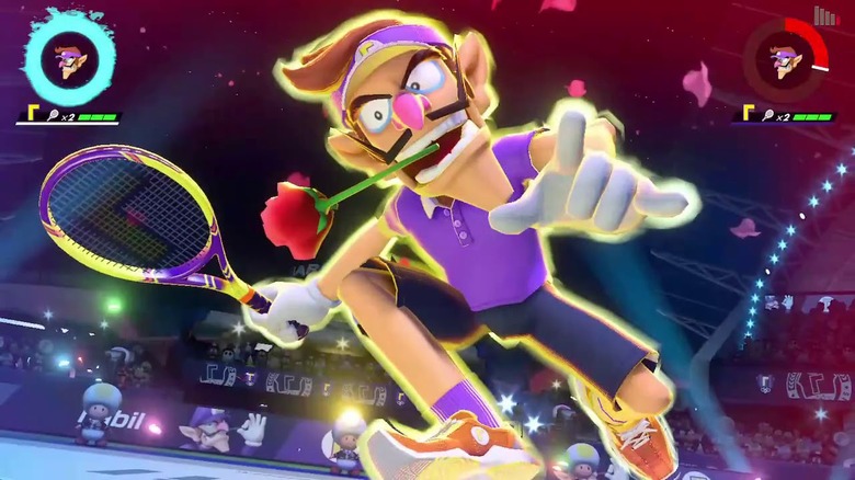 Waluigi Mario Tennis