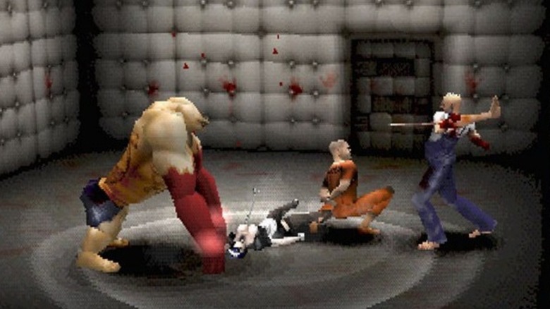 A four-way battle in Thrill Kill