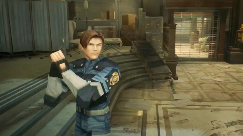 Leon S. Kennedy in "Resident Evil 2" (1998)