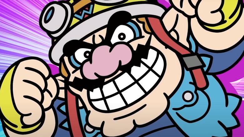 Wario in WarioWare attire