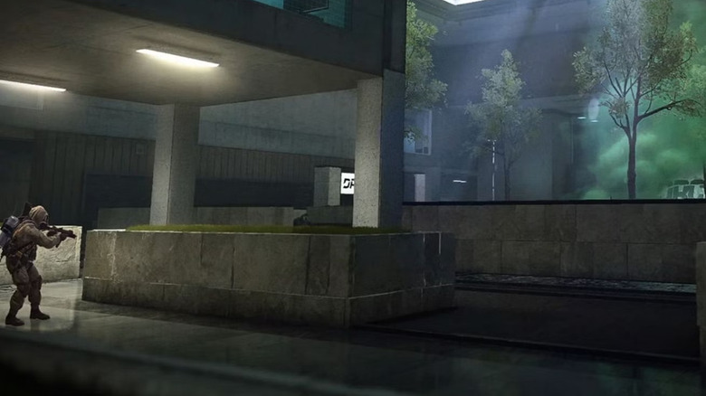 Player at Building 21 evac