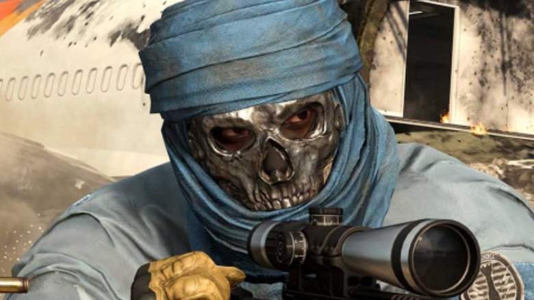 CoD Warzone skull mask