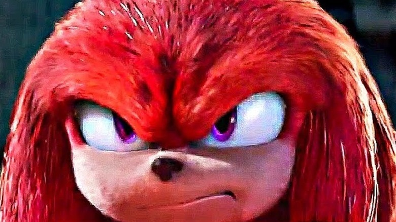 Knuckles is ready to throw some punches