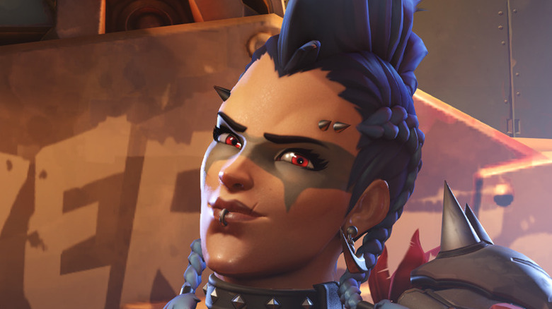 Overwatch 2's Junker Queen close up