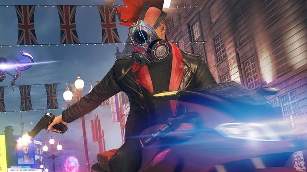 Motorcycle chase