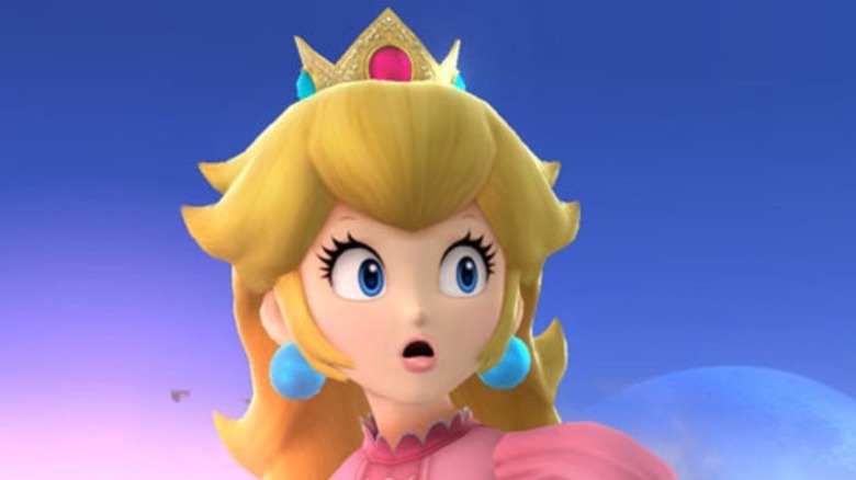 Surprised Peach