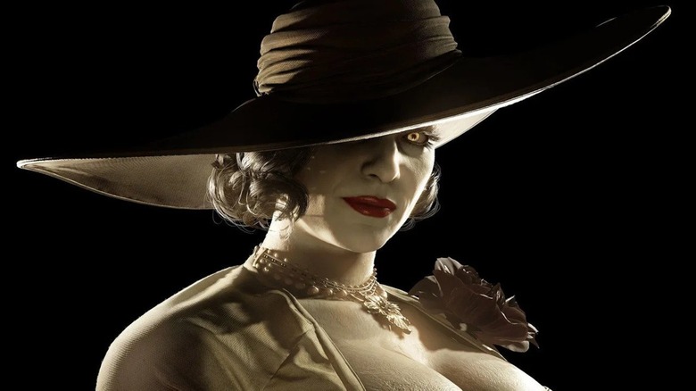 Resident Evil Village woman in hat