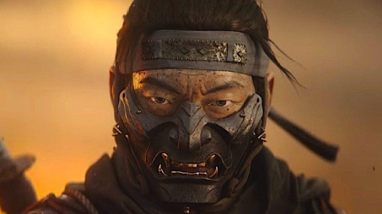 Jin in Samurai mask
