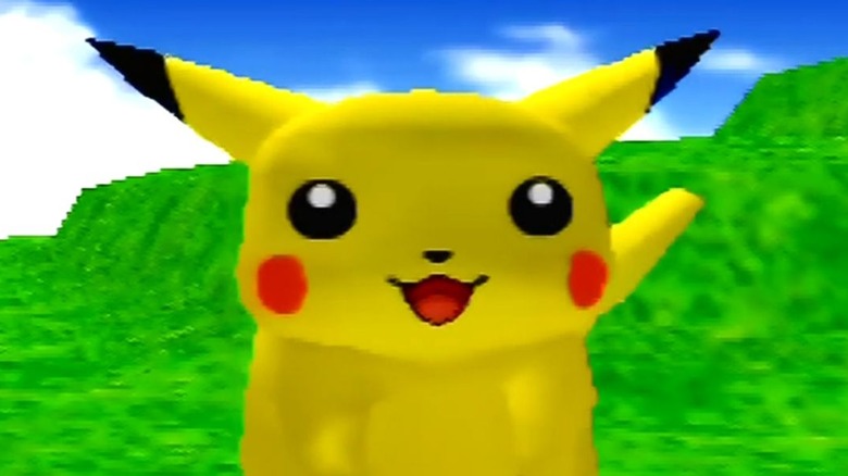 Hey You Pikachu smiling