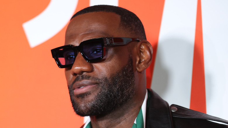 Lebron at Space Jam premiere