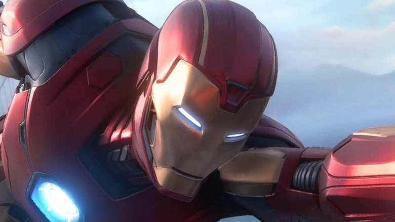 Marvel's Avengers Iron Man flying