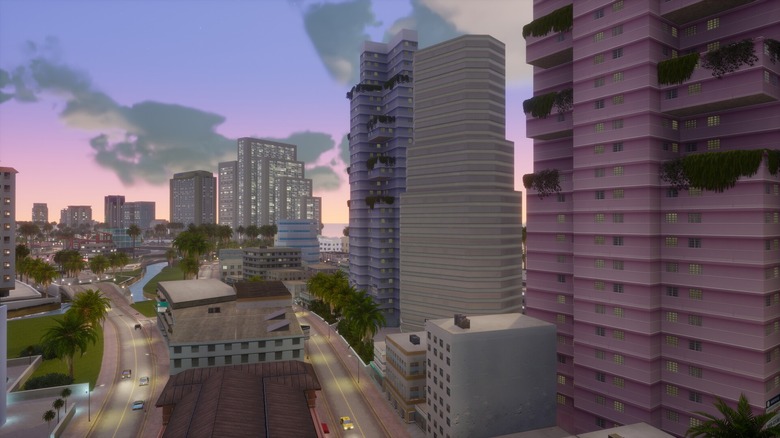 Vice City street in the daytime
