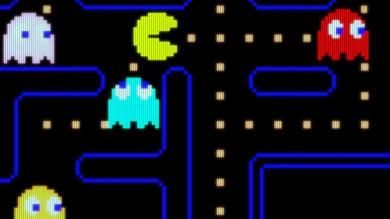 How Do the Ghosts in PAC-MAN Decide Where to Go?