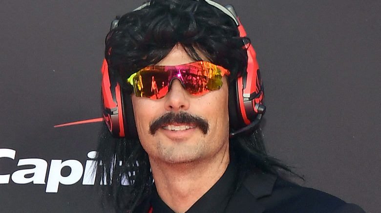 Dr Disrespect on red carpet