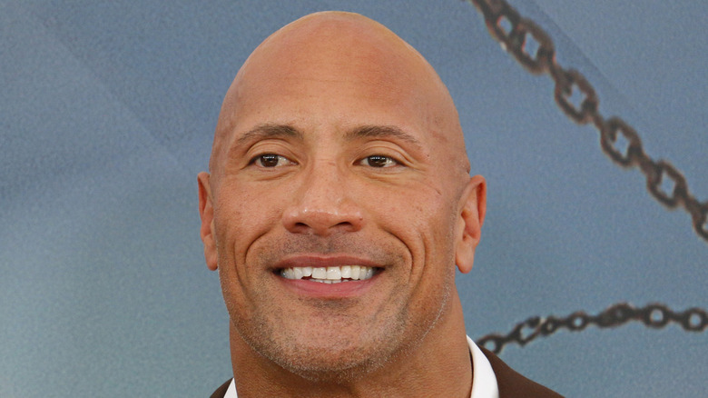 Dwayne The Rock Johnson smiling