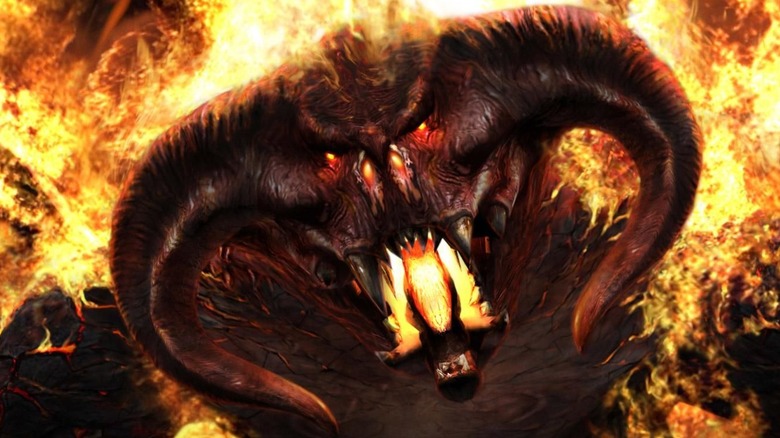 Balrog roars