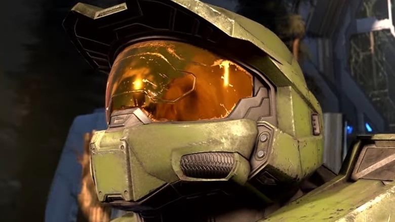 Master Chief looks up