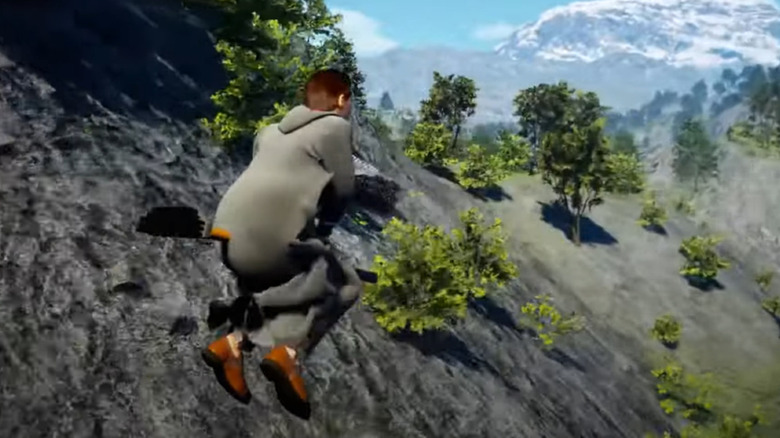 Wacky Wizard Legacy broomstick flying