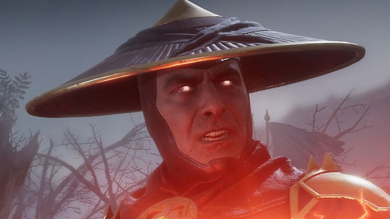 Raiden glowing eyes