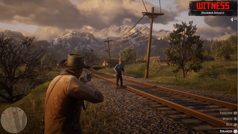 Red Dead 2 stickup