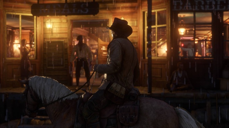 Red Dead 2 saloon