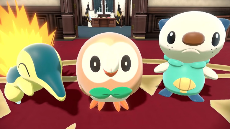 Pokémon Legends Arceus Starters