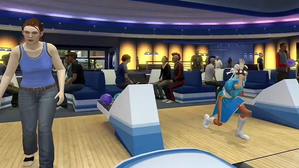 PlayStation Home bowling alley