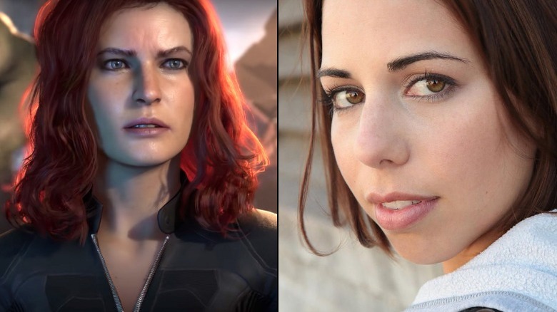Square Enix Avengers Black Widow Laura Bailey