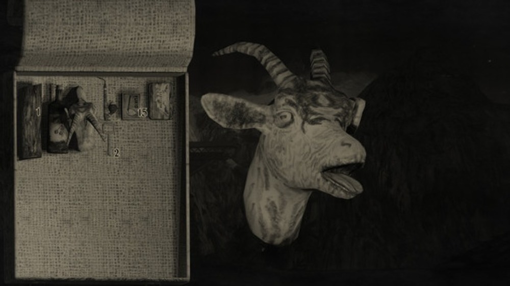 Mundaun Beginning Goat Head Scene