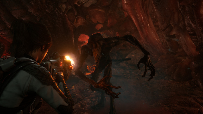 Enemy and combat in Scars Above