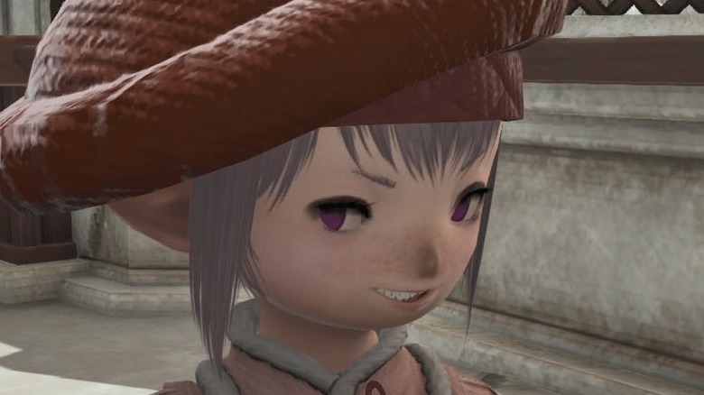 Tataru with terrifying smirk