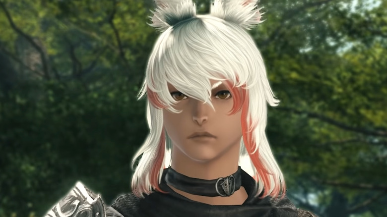 Viera male frowning