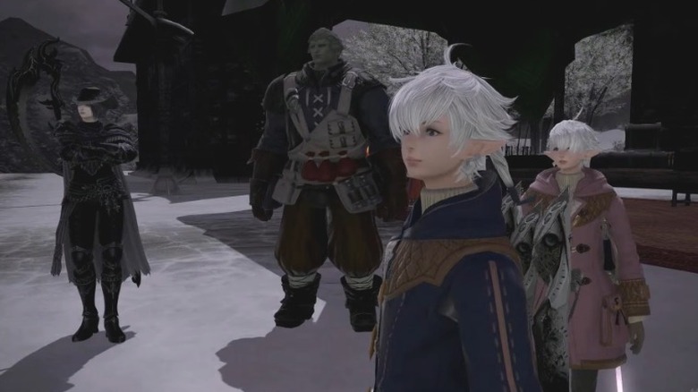 Leveilleur twins with company