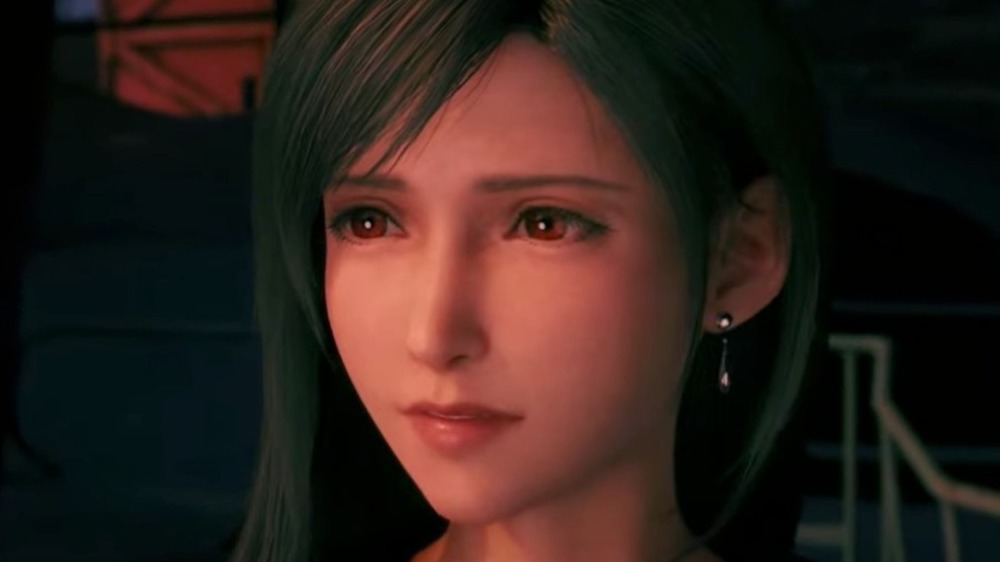 Tifa staring into the distance