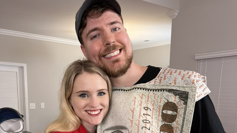 MrBeast and Booysen in Halloween costumes