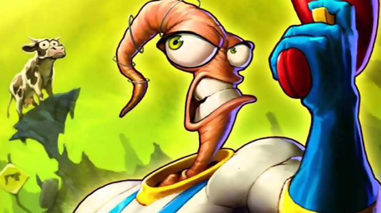 Cover art for Earthworm Jim