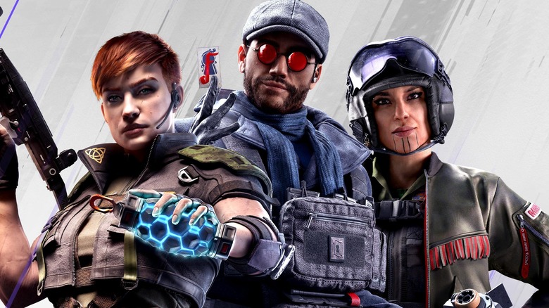 Rainbow Six: Siege Characters Posing 