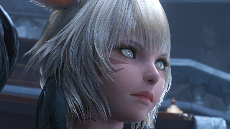 Final Fantasy 14 Miqo'te close up