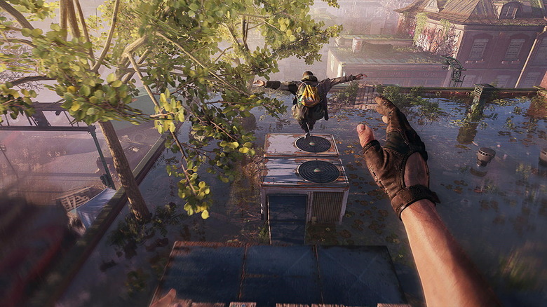 Dying Light 2 parkour gameplay