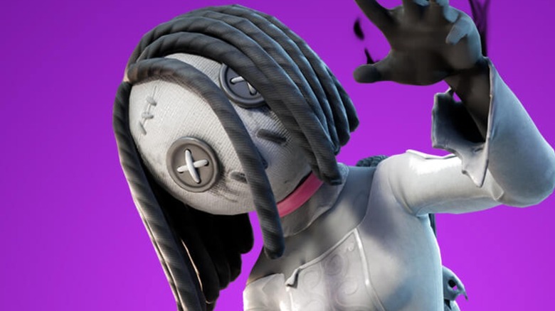 Fortnite scary doll