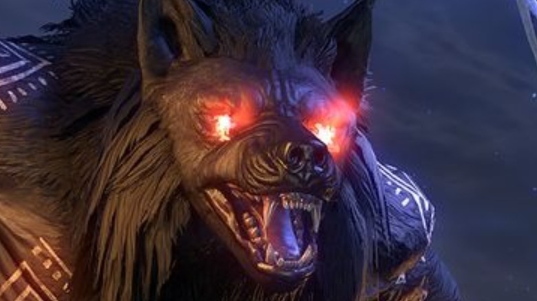 Elder Scrolls Online Wolf Monster