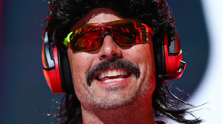 Dr Disrespect smiling