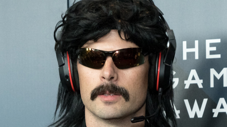 Dr Disrespect poses for a photo