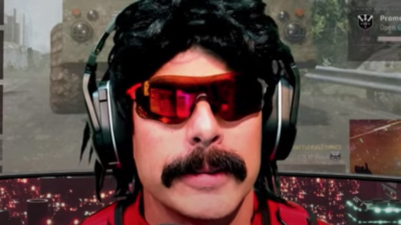 Dr Disrespect playing Warzone